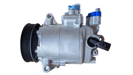 Компресор кондиціонера відновлений VW Caddy III 04-15, Golf VI 09-14, Tiguan 08-16, AUDI A3 12-22, A3 03-12, Q3 11-18, SKODA Octavia A5 04-13, Superb 08-15, Yeti 09-17, SEAT Altea 04-09, Leon 05-12, Toledo III 04-09, CADILLAC BLS 05-09 MSG 01140562