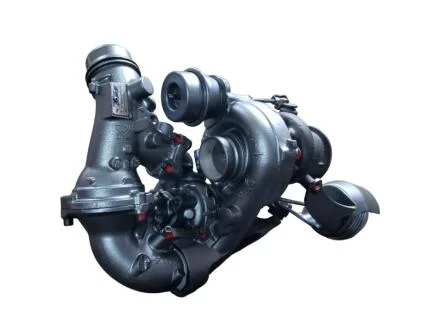 Турбіна Bi-Turbo у зборі відновлена MERCEDES-BENZ C-Class W204 07-14, E-Class W212 09-16, E-Class W207 09-16, S-Class W222 13-20, S-Class W221 06-13, GLK X204 08-15, SLK R172 12-, CLS C218 10-17 MSG 10009700076