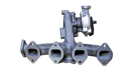 Турбіна Bi-Turbo малий відновлена LAND ROVER Rover Sport 13-22, Range Rover Evoque 11-19, Discovery Sport 14-, Range Rover Velar 17-, Discovery V 17-, JAGUAR F-Pace 16-, E-Pace 17-, XE 15-, XF 15- MSG 16359700006