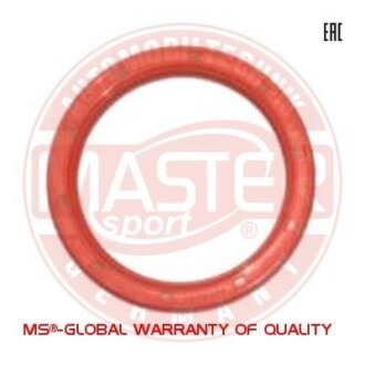 Сальник колінчастого валу 2108 вел.зад. Master-Sport силікон MSG 2108-1005160S-PCS-MS