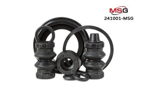 Ремкомплект гальмівного супорта VW Golf VI 09-14, AUDI A4 04-08, SKODA Octavia A7 13-19, TOYOTA ProAce 13-16, RENAULT Trafic 14-, SEAT Leon 12-20, FIAT Scudo 07-16, PEUGEOT Expert 07-16, NISSAN NV300 16-, CITROEN Jumpy 07-16, OPEL Vivaro 01-14, ALFA MSG 241001-MSG