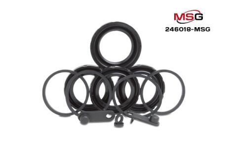 Ремкомплект гальмівного супорта VW Touareg 10-18, Touareg 02-10, MERCEDES-BENZ S-Class W222 13-20, SUBARU Impreza 07-11, Impreza 00-07, WRX 14-21, WRX STI 14-, LAND ROVER Range Rover 02-12, Rover Sport 05-13 MSG 246018-MSG