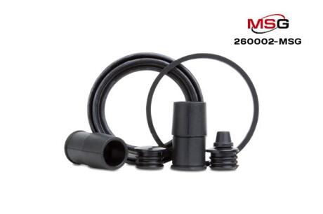 Ремкомплект гальмівного супорта VW LT28-55 96-06, AUDI 100 82-91, FORD Escape 00-07, Maverick 00-07, MERCEDES-BENZ Sprinter 906 06-18, Sprinter 909 18-, BMW X5 E53 00-07, Z4 E85-86 02-08, MAZDA Tribute 00-07, LAND ROVER Range Rover 02-12, JAGUAR XJ 9 MSG 260002-MSG