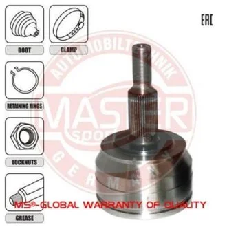 ШРУС наружный (комплект) (38/29) VW T5 1,9TDI/2.5TDi 04.03- MSG 303995-SET-MS