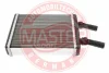 Радіатор обігрівача Волга-3110 алюмін.d-18 (Master-Sport) MSG 3110-8101060-PCS-MS (фото 1)