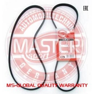 Master Sport Ремінь 4PK1272 Master Sport Renault Megane, MSG 4PK1272-PCS-MS