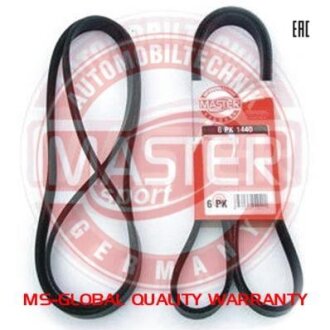 Master Sport Ремінь 7PK1400 Master Sport Chrysler Voyager MSG 7PK1400-PCS-MS