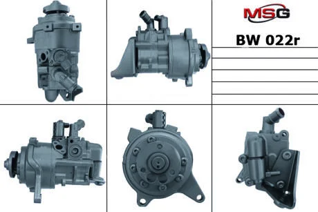 Насос ГУР відновлений BMW 5 F10-18 10-17, BMW 7 F01-F04 08-15 MSG BW022R