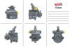 Насос ГУР відновлений Fiat Ducato 94-02, Alfa Romeo 145 96-01, Lancia Dedra 89-99 MSG FI003R (фото 1)