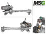 Рульова рейка з ЕУР відновлена Honda Jazz 08-15, Honda Insight 08-14, Honda Fit 07-14 MSG HO410.NLF0.R (фото 1)