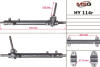 Рульова рейка без ГУР відновлена Hyundai Grand Santa FE 12-18, Hyundai Santa FE 12-18, Kia Sorento 09-15 MSG HY114R (фото 1)