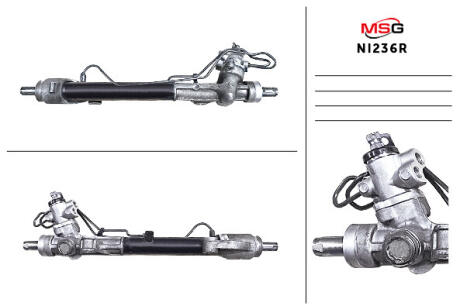 Рульова рейка з ГУР відновлена Nissan Altima L33 12-19, Nissan Teana 13-20 MSG NI236R