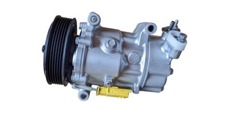 Компресор кондиціонера відновлений FIAT Fiorino 07-, Qubo 08-19, PEUGEOT Bipper 08-17, 206 98-12, 1007 04-09, CITROEN Nemo 08-17, C3 09-16, C3 01-09, C2 03-08 MSG SD6V12-1449
