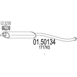 Резонатор MTS 01.50134
