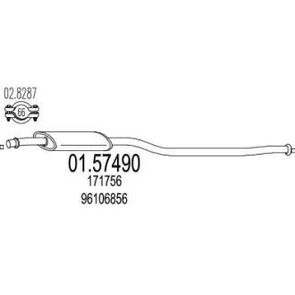 Резонатор MTS 01.57490