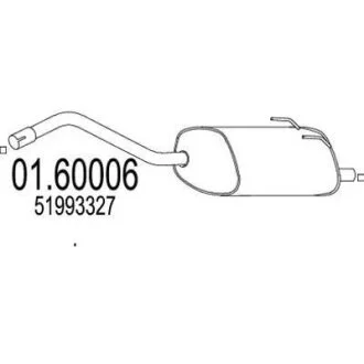 Глушник MTS 01.60006