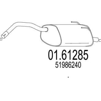 Глушник MTS 01.61285