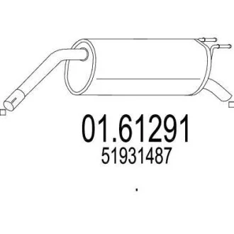 Вихлопнi системи MTS 01.61291