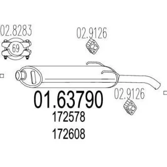 Глушник MTS 01.63790