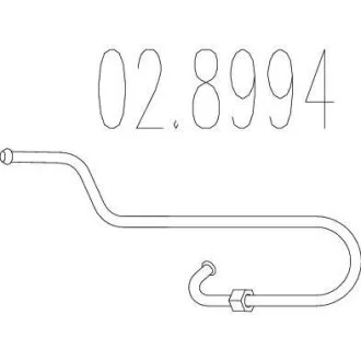 Трубка MTS 02.8994