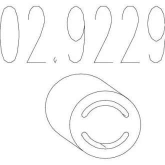 Гумовий елемент кріплення MTS 02.9229