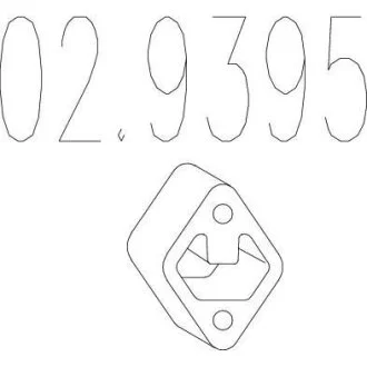 Буфер, глушник MTS 02.9395