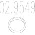 Монтажне кільце (Монтажное кольцо выхлопной системы (D(внутр.) - 56,4 мм,D(наружн.) - 72,2 мм,Высота - 16 мм)) MTS 02.9549 (фото 1)