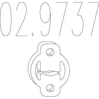 Гумовий елемент кріплення MTS 02.9737