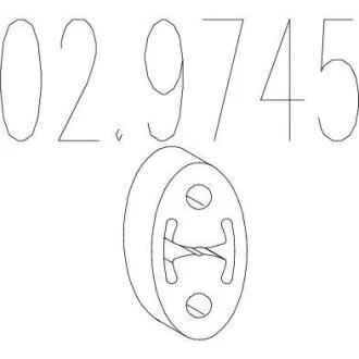 Буфер, глушник MTS 02.9745