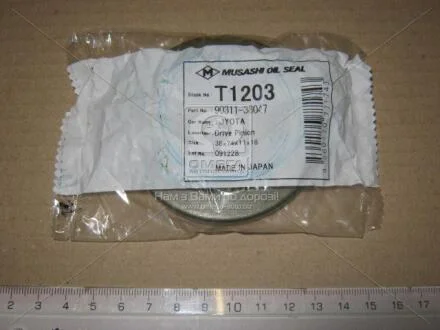 Сальник редуктора (38x74x11) Toyota Land Cruiser 100 MUSASHI T1203