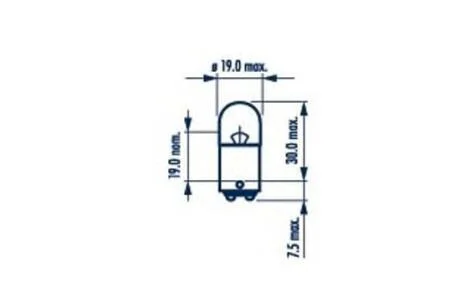 Лампа накаливания, фонарь указателя поворота, Лампа накаливания, фонарь освещения номерного знака, Лампа накаливания, задний гарабитный огонь, Лампа накаливания, oсвещение салона, Лампа накаливания, стояночные огни / габаритные фонари, Лампа накалива NARVA 17172