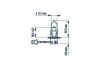 Лампа STANDARD 24V H3 70W PK22s (картон) (1 шт.) NARVA 48700 (фото 1)