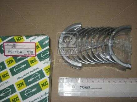 Вкладыши коренные STD (к-кт на мотор) Mitsubishi 4D55, 4D56, 4G51, 4G51B, 4G52, 4G52B, 4G53,4G57 NDC MS-1131A.STD