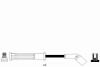 Комплект проводів запалювання RENAULT CLIO II, KANGOO, KANGOO EXPRESS, MEGANE I, MEGANE I CLASSIC, MEGANE I COACH, MEGANE SCÉNIC 1.4/1.6 01.96- NGK 4081 (фото 2)