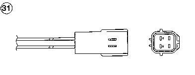 Кисневий датчик NGK 91202