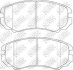 Колодка тормозная перед. HYUNDAI SONATA TUCSON 2,0 2,7 01-, COUPE 1,6 2,0 2,7 02- KIA SOUL 1,6 SPORT NiBK PN0377 (фото 1)