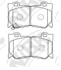 Колодки передние Infiniti QX70,Q50,Q70,FX37,FX50,G37/Nissan 350Z, Skyline NiBK PN0389