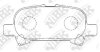 Колодка тормозная зад. TOYOTA Camry, Pronard, Avalon, Solara coupe (USA), Camry Solara (USA) NiBK PN0427 (фото 1)