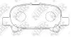 Колодка тормозная зад. TOYOTA Camry, Pronard, Avalon, Solara coupe (USA), Camry Solara (USA) NiBK PN0427 (фото 1)