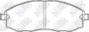Тормозные колодки дисковые HYUNDAI H-1 97- NiBK PN0434 (фото 1)