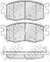 Колодка тормозная перед. HYUNDAI/KIA RIO 05~/AC 06~ NiBK PN0435 (фото 1)