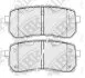 Колодки тормозные HYUN/KIA IX55/CARNIVAL 07- перед. NiBK PN0457 (фото 1)
