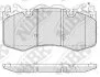 Колодки тормозные LAND ROVER RR 3/RR 4/RR SPORT -17 4.2-5.0 перед. NiBK PN0567 (фото 1)