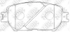 Колодки тормозные TOYOTA CAMRY 01- 2.4-3.0 перед. NiBK PN1479 (фото 1)