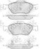 Колодки тормозные TOYOTA YARIS 06- 1.0-1.3 перед. NiBK PN1839 (фото 1)