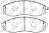 Колодки тормозные передние Nissan Maxima, Mitsubishi L200 96-07 NiBK PN2824 (фото 1)