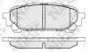 Тормозные колодки дисковые SUBARU IMPREZA 02- 2.0 зад. NiBK PN7801 (фото 1)