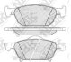 Колодки тормозные HONDA ACCORD -13 2.0 перед. NiBK PN8863 (фото 1)