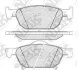 Колодки тормозные HONDA ACCORD -13 2.0 перед. NiBK PN8863 (фото 1)