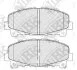 Колодки тормозные HONDA ACCORD 08- 2.4 перед. NiBK PN8865 (фото 1)
